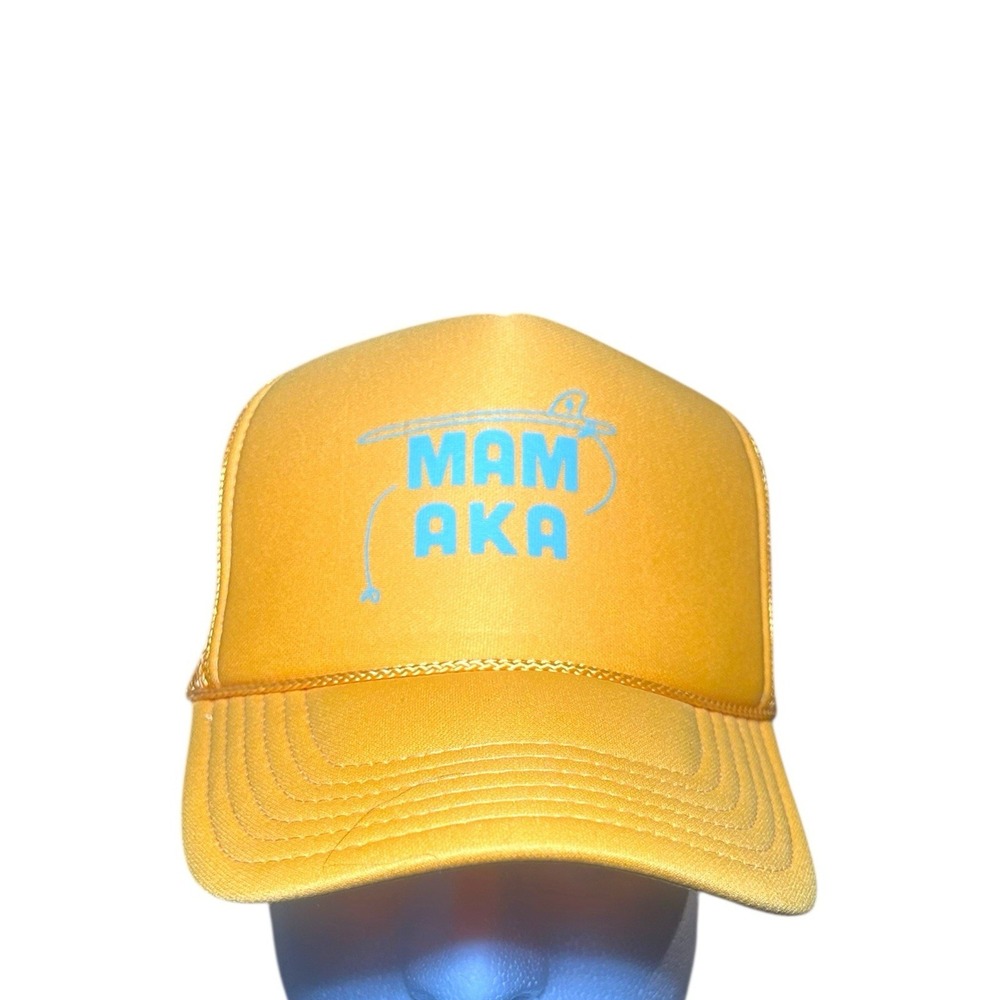THE SUNNY SIDE GOLD TRUCKER HAT